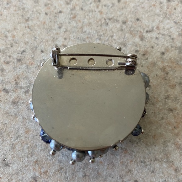 Beaded and Bejeweled Pin - Picture 2 of 3